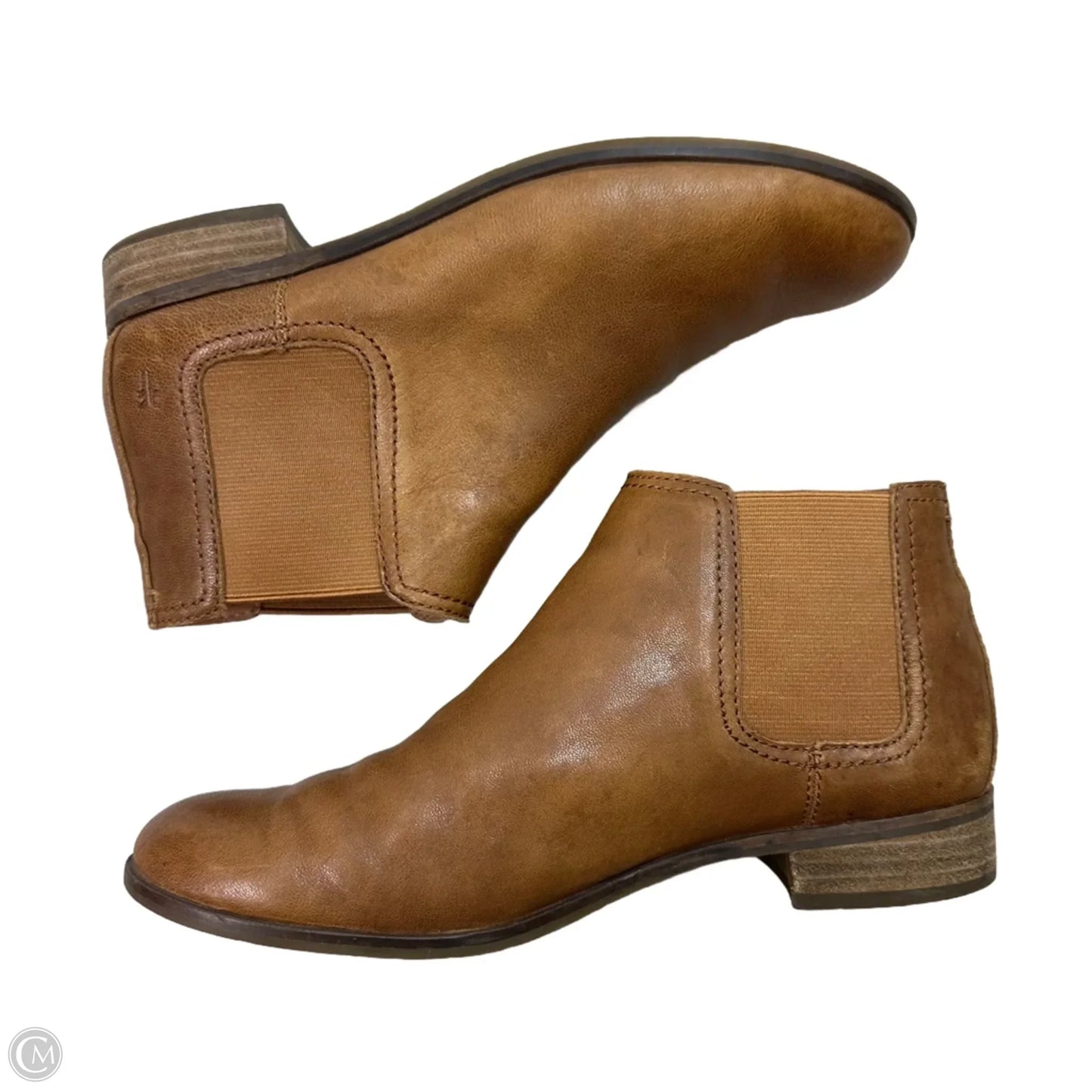 Boots Designer By Frye In Tan, Size: 8