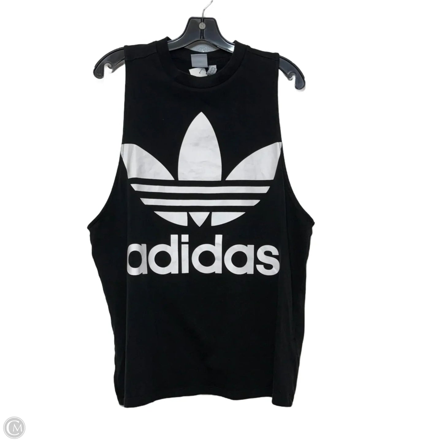 Athletic Tank Top By Adidas In Black, Size: Xl