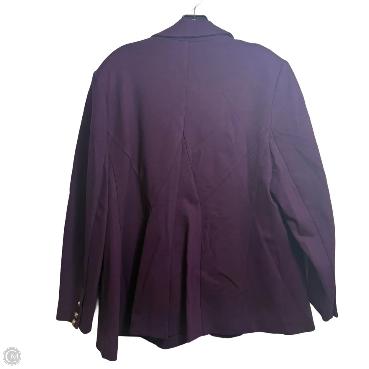 Blazer By Lane Bryant In Purple, Size: 20