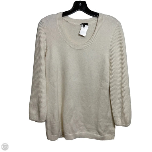 Sweater By Talbots In cream, Size: L