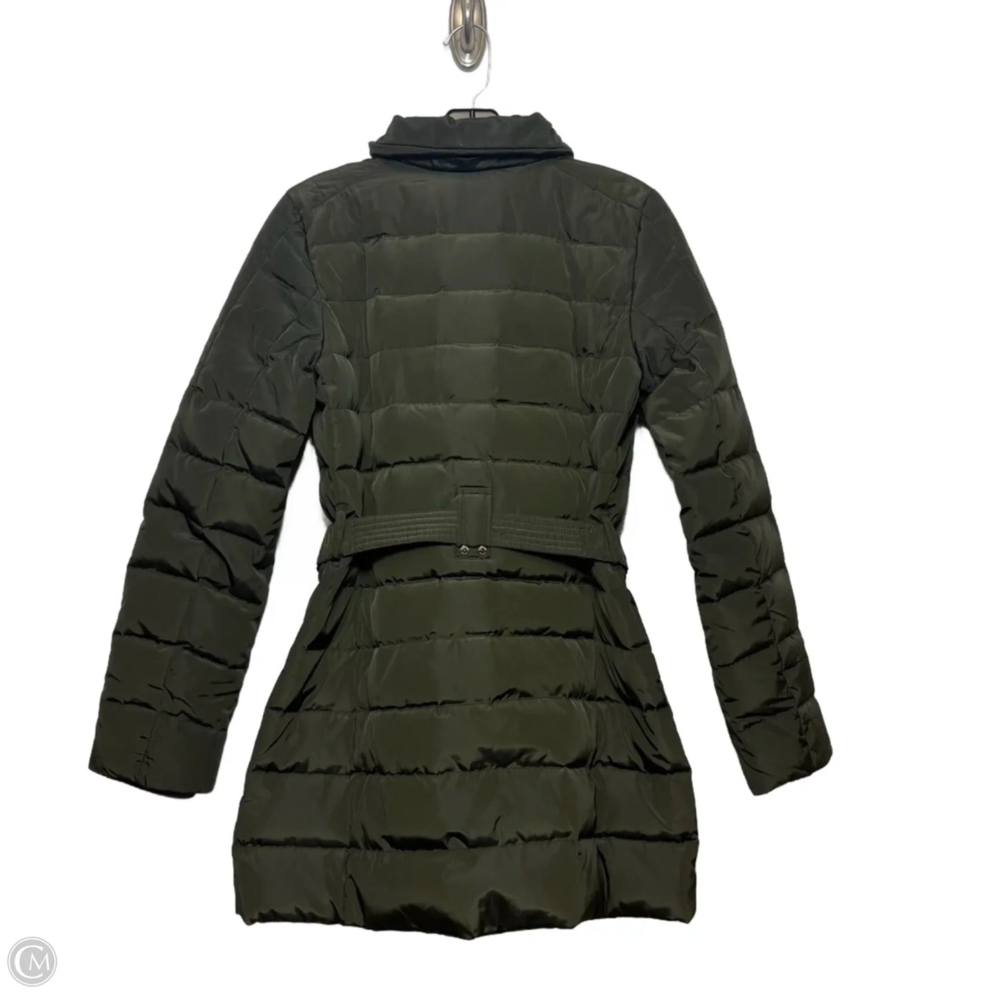 Coat Puffer & Quilted By Michael By Michael Kors In Green, Size: Xxs