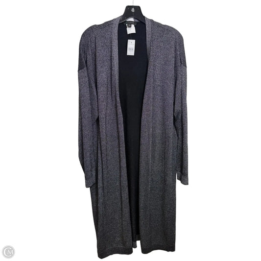 Cardigan By Ann Taylor In Grey, Size: L