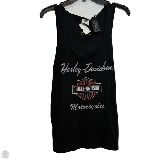 Tank Top By Harley Davidson In Black, Size: 2x