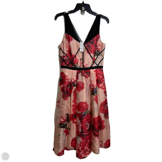 Dress Party Midi By White House Black Market In Red, Size: 6