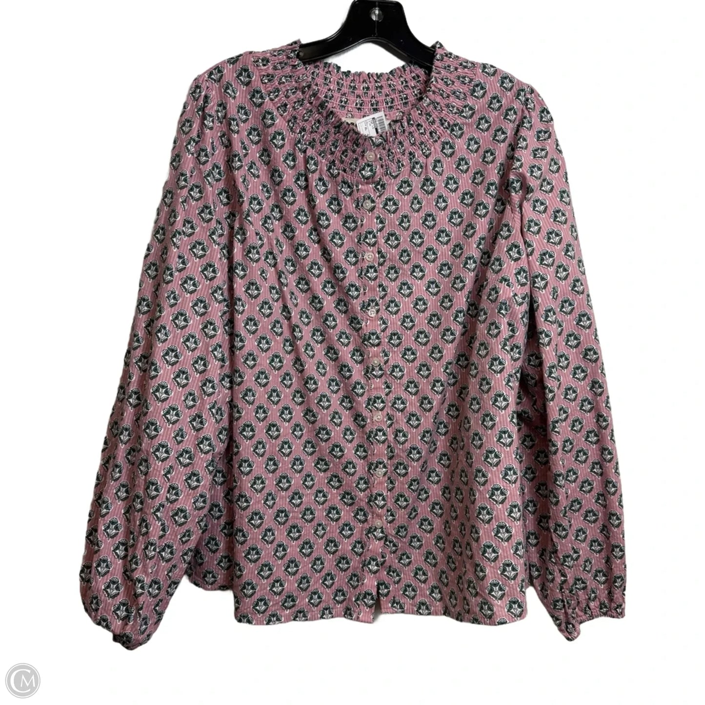 Top Long Sleeve By Boden In Pink, Size: Xl