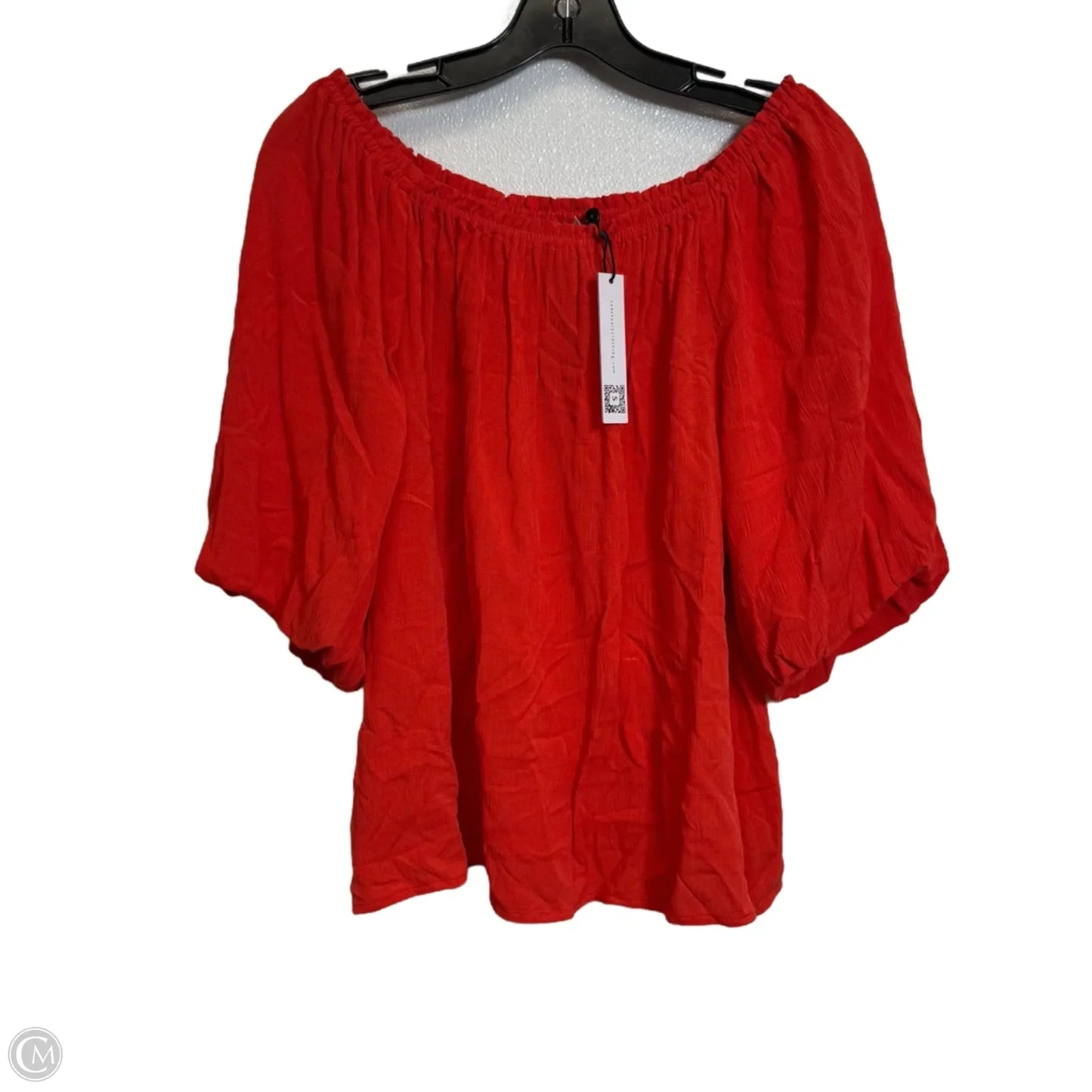 Top Short Sleeve By Sanctuary In Red, Size: L
