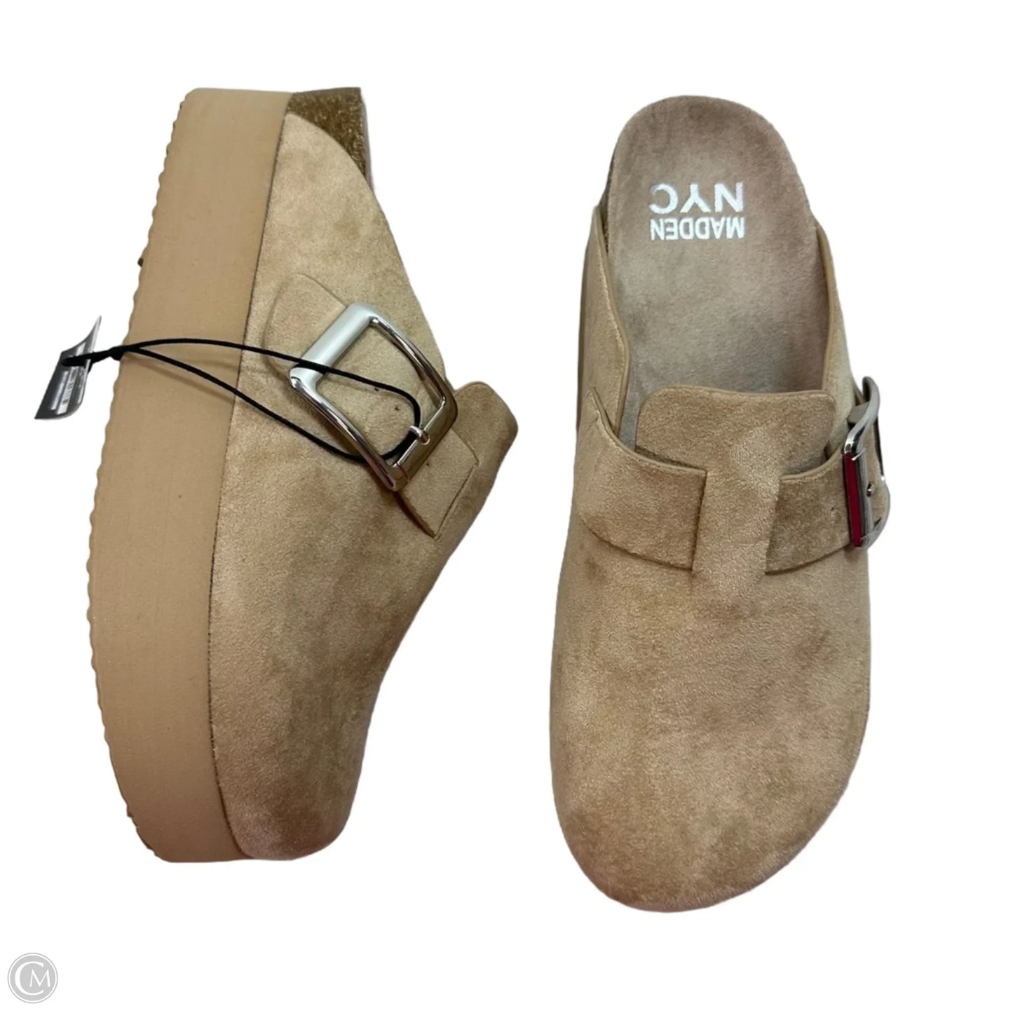 Shoes Heels Platform By Madden Nyc In Tan, Size: 8
