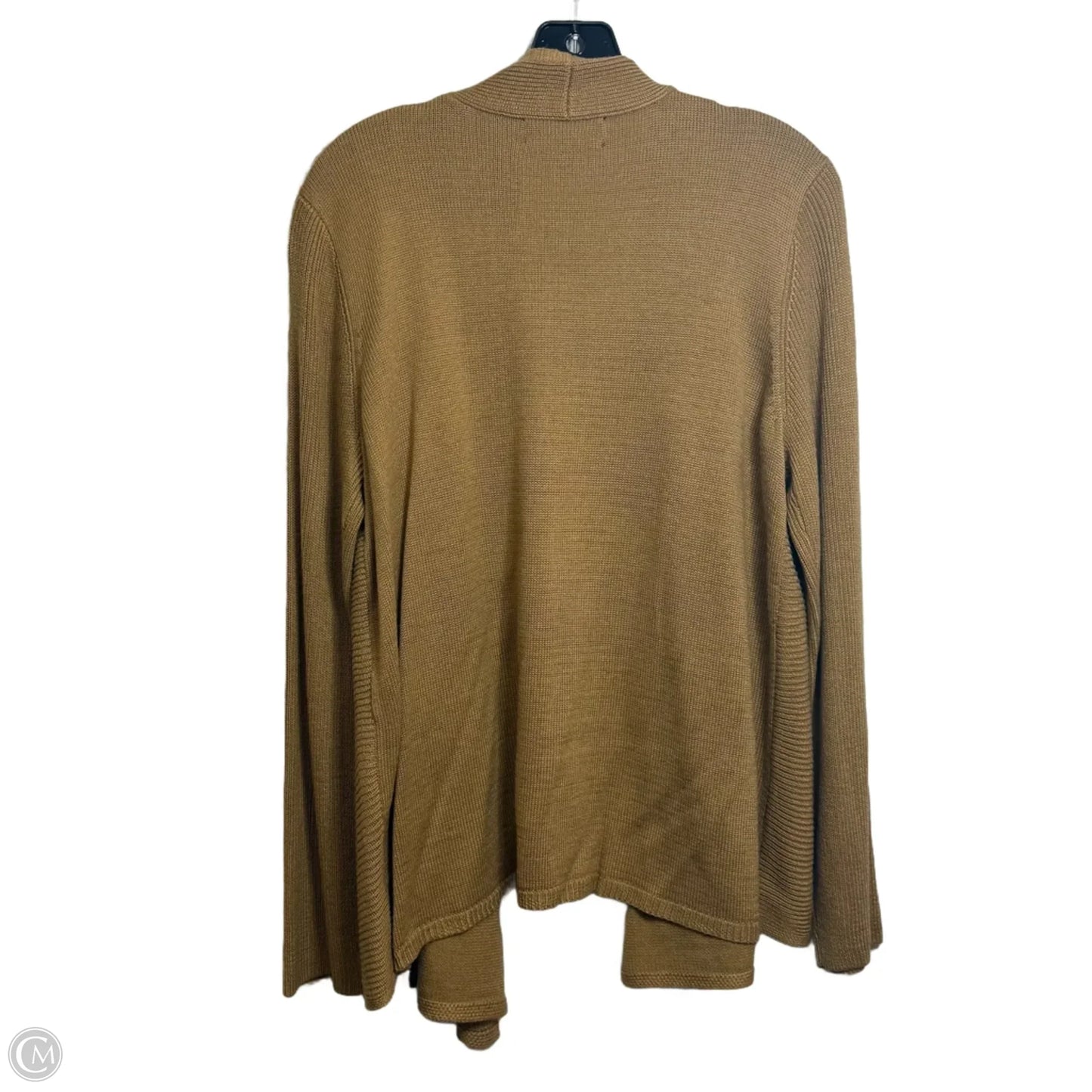Cardigan By Jones New York In Tan, Size: Xl