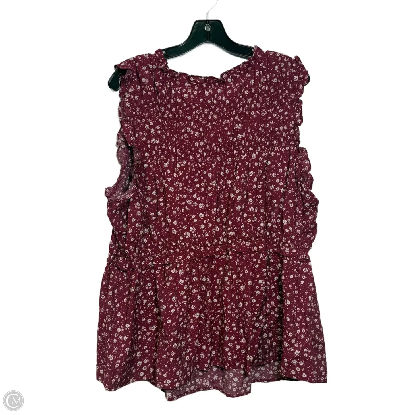 Top Sleeveless By Torrid In Mauve, Size: 2x