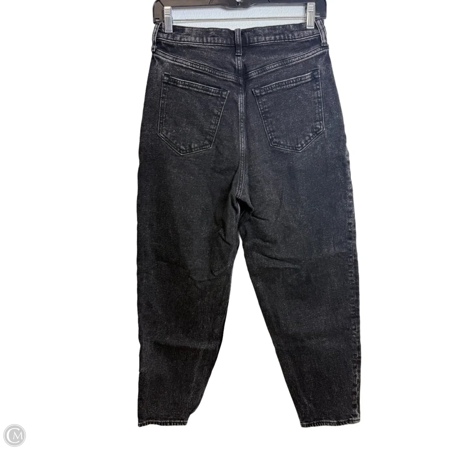 Jeans Boyfriend By Abercrombie And Fitch In Black Denim, Size: 4