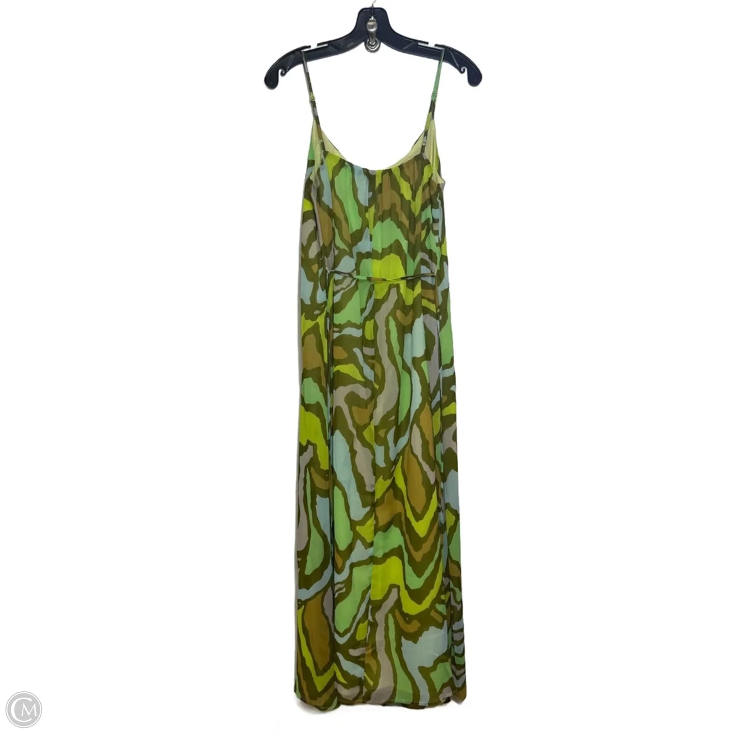Dress Casual Midi By Sam Edelman In Green, Size: L