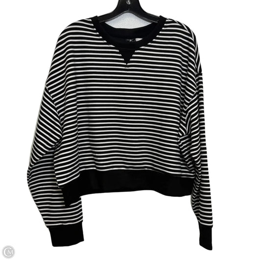 Top Long Sleeve By Danskin In Striped Pattern, Size: Xl
