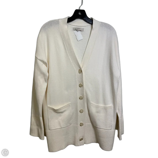 Cardigan By Loft In Ivory, Size: M
