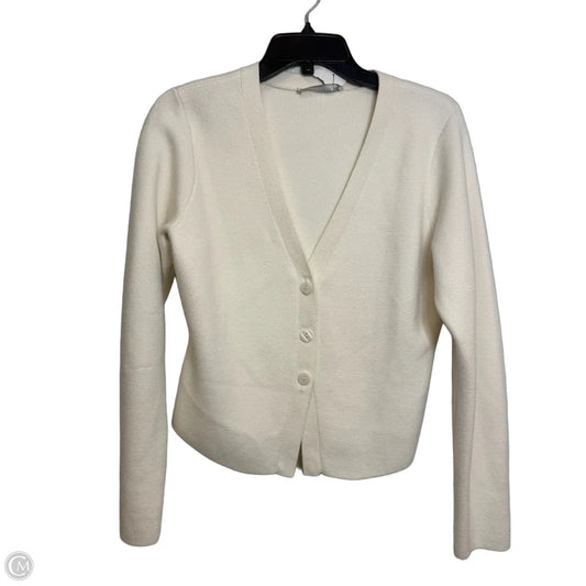 Cardigan By Abercrombie And Fitch In Ivory, Size: M