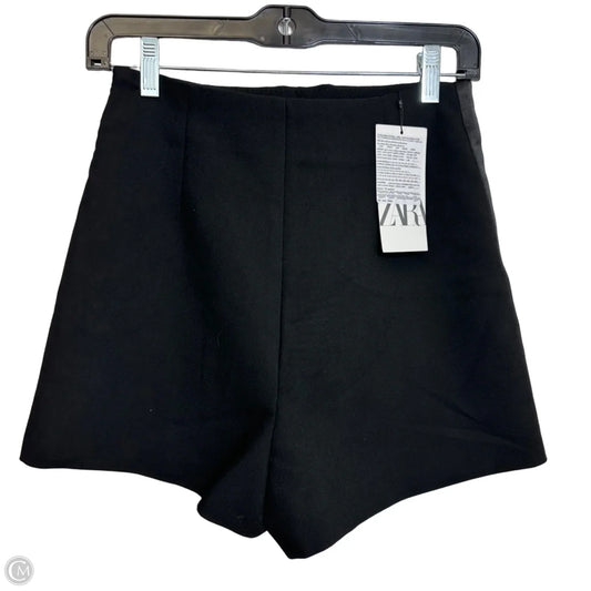 Shorts By Zara In Black, Size: Xs