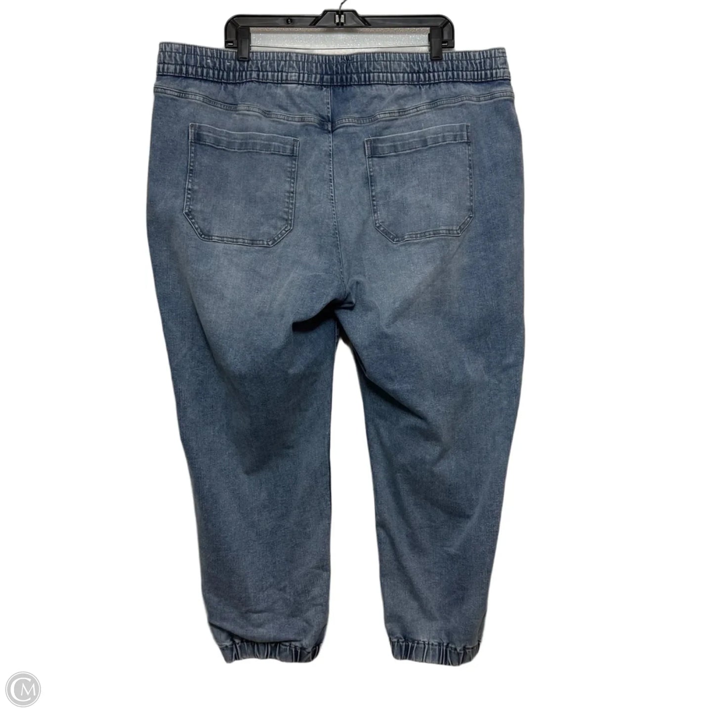 Joggers Jeans By Lane Bryant In Blue Denim, Size: 20
