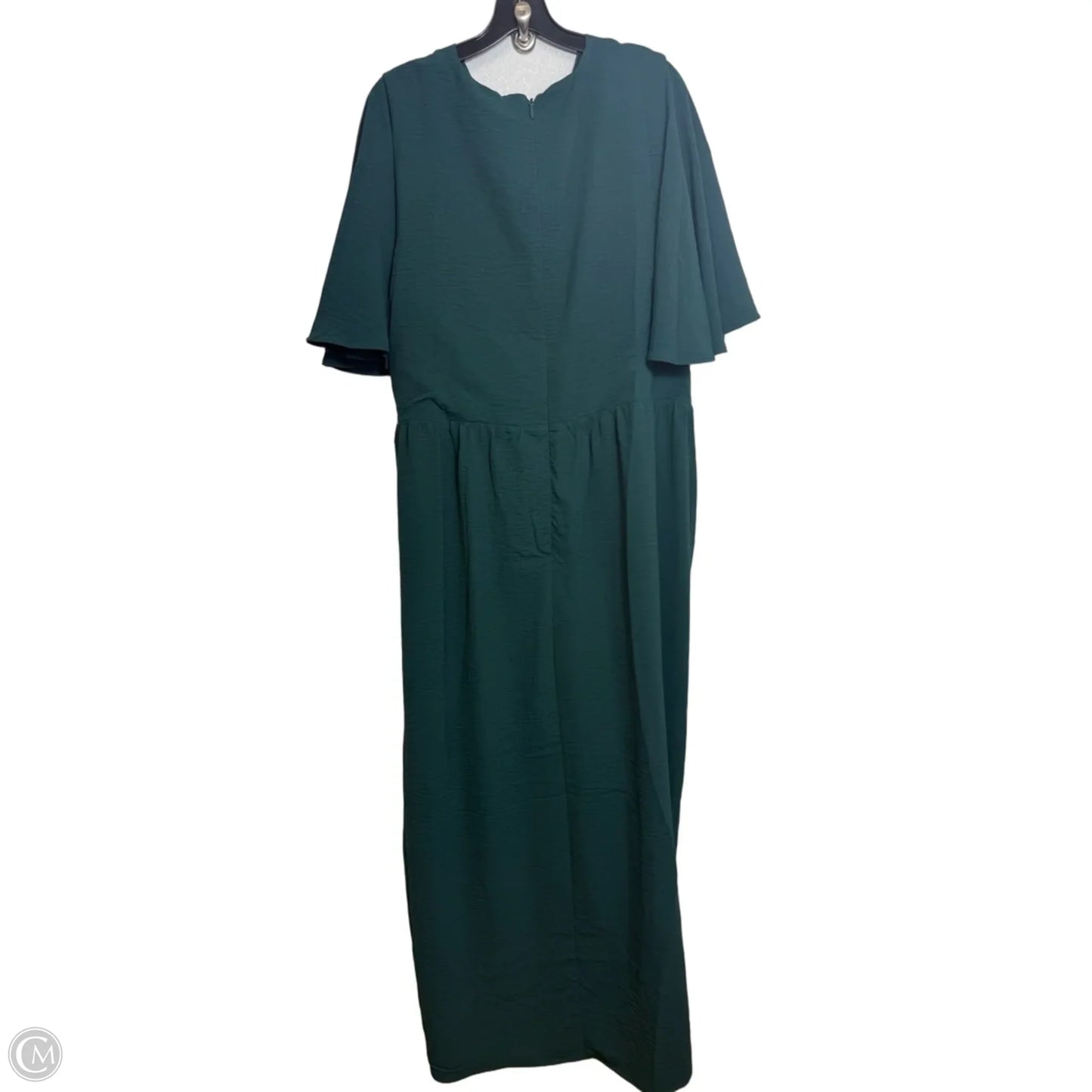 Dress Party Long By City Chic In Green, Size: Xl