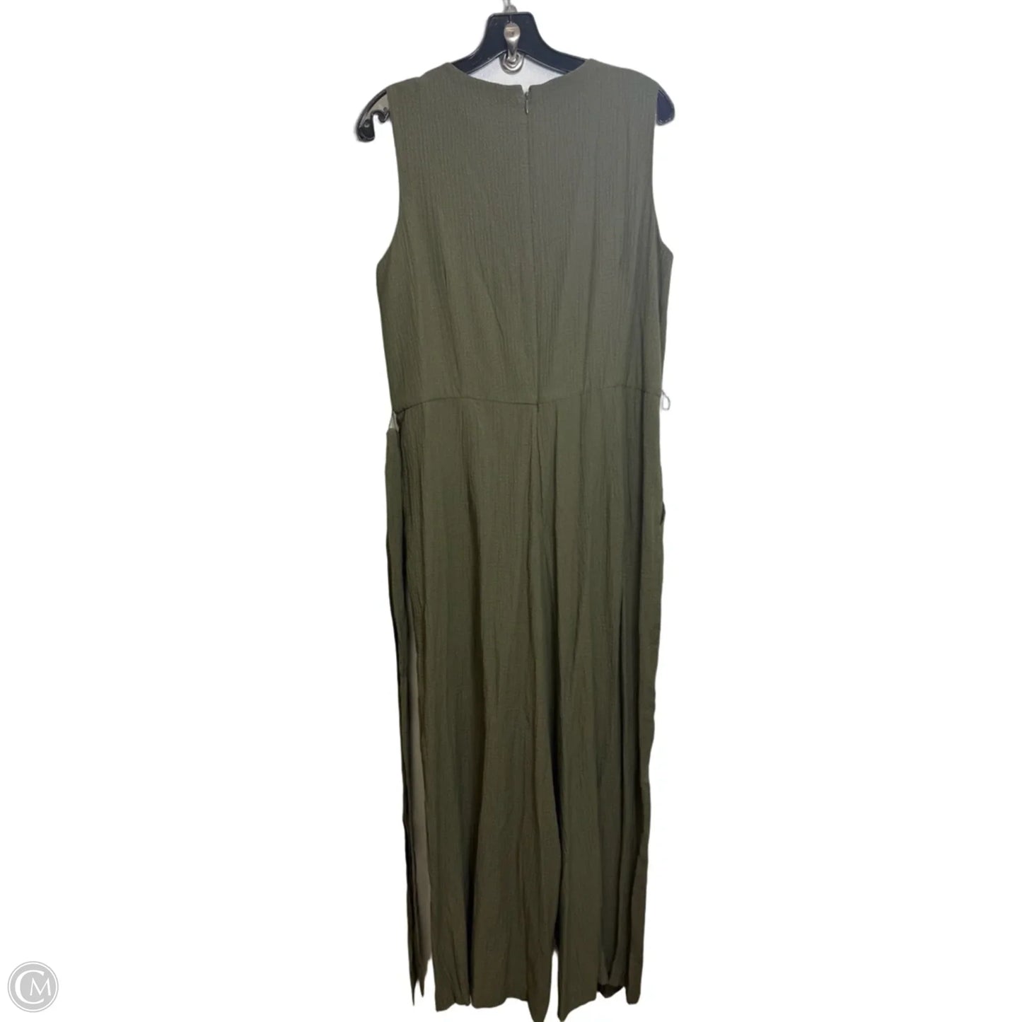 Jumpsuit By Calvin Klein In Green, Size: 14