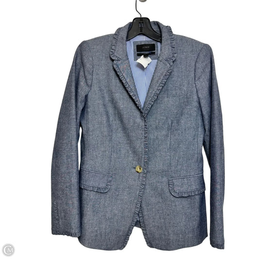 Blazer By J. Crew In Blue, Size: 4