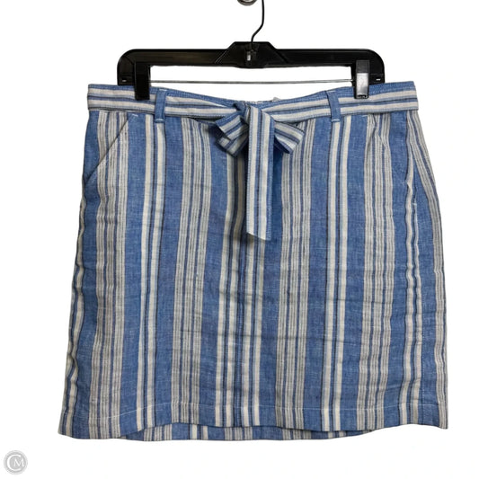 Skirt Mini & Short By Tommy Hilfiger In Blue, Size: 10