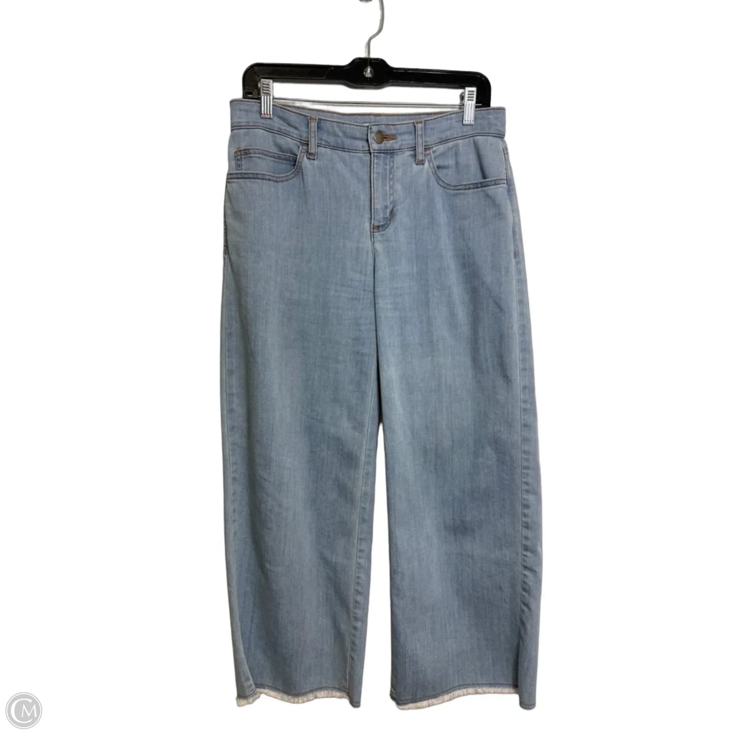Jeans Cropped By Eileen Fisher In Blue Denim, Size: 4