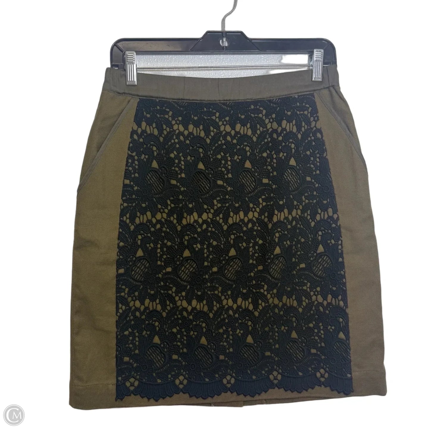 Skirt Mini & Short By Maeve In Black, Size: 6