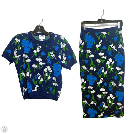 Skirt Set 2pc By Kate Spade for Target-designer In Floral Print, Size: S