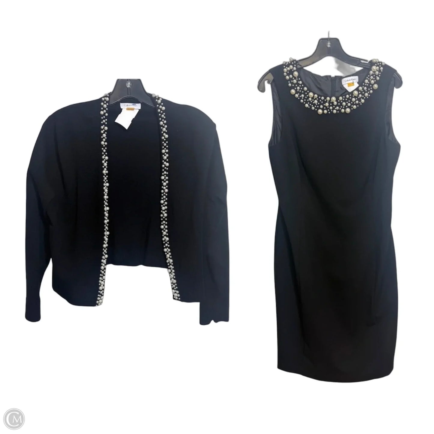 Dress Set 2pc By Calvin Klein In Black, Size: 10