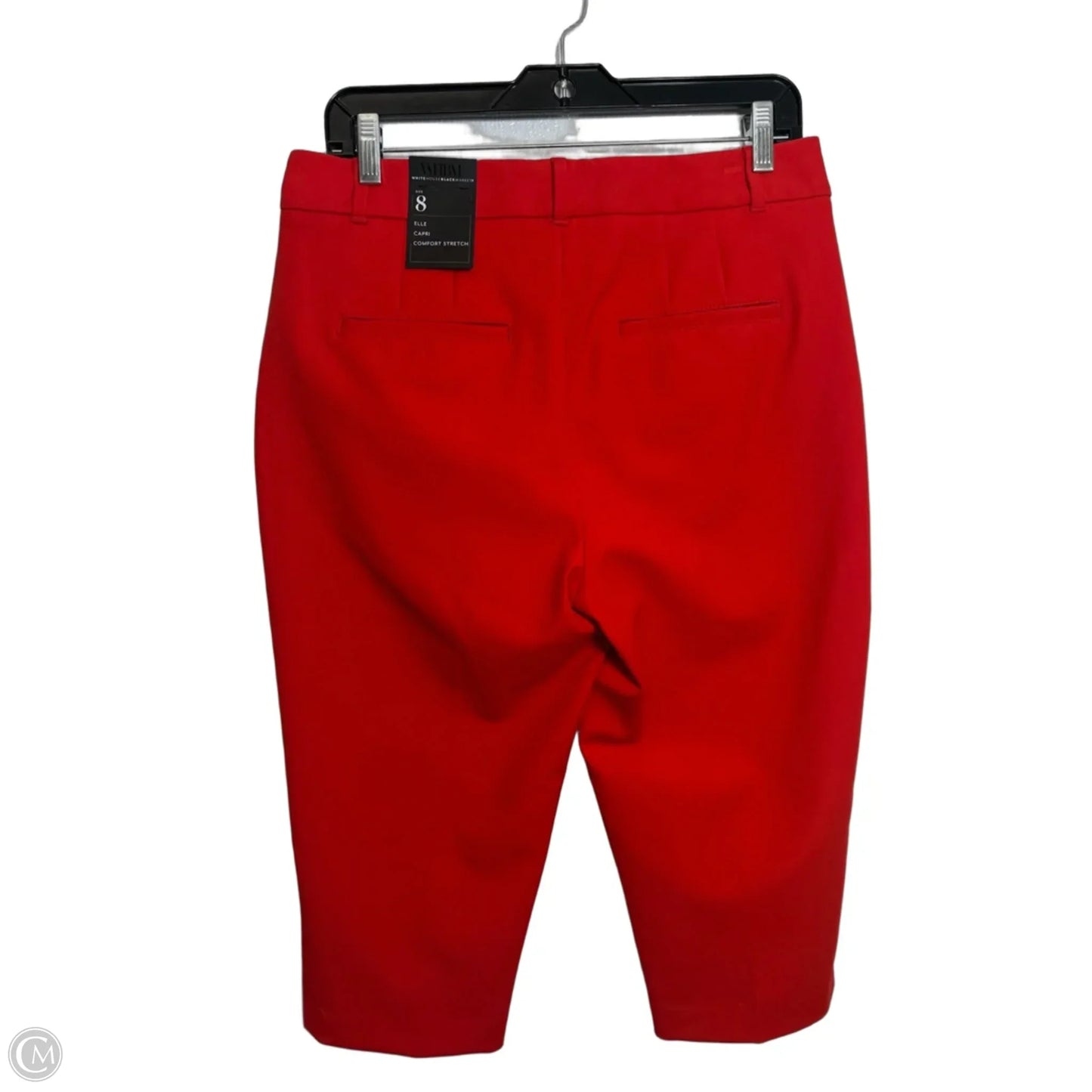 Capris By White House Black Market In Red, Size: 8