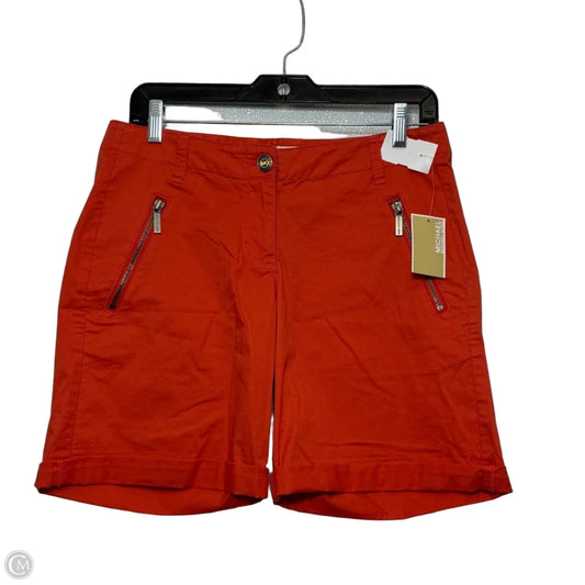 Shorts By Michael By Michael Kors In Orange, Size: 4