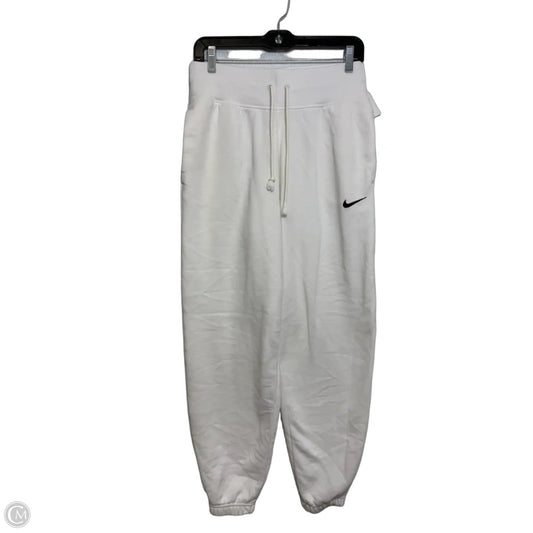 Athletic Pants By Nike Apparel In White, Size: Xs