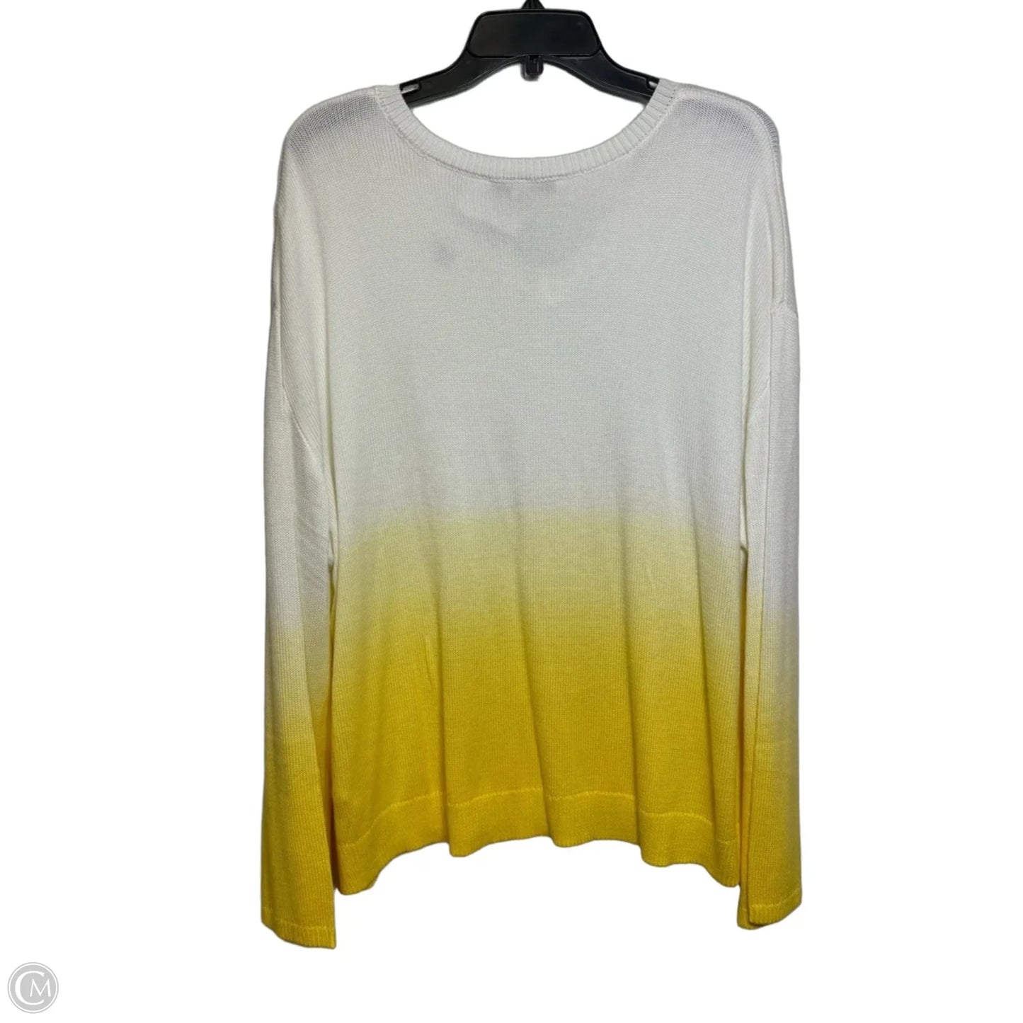 Sweater By Peace Love World In White, Size: Xl
