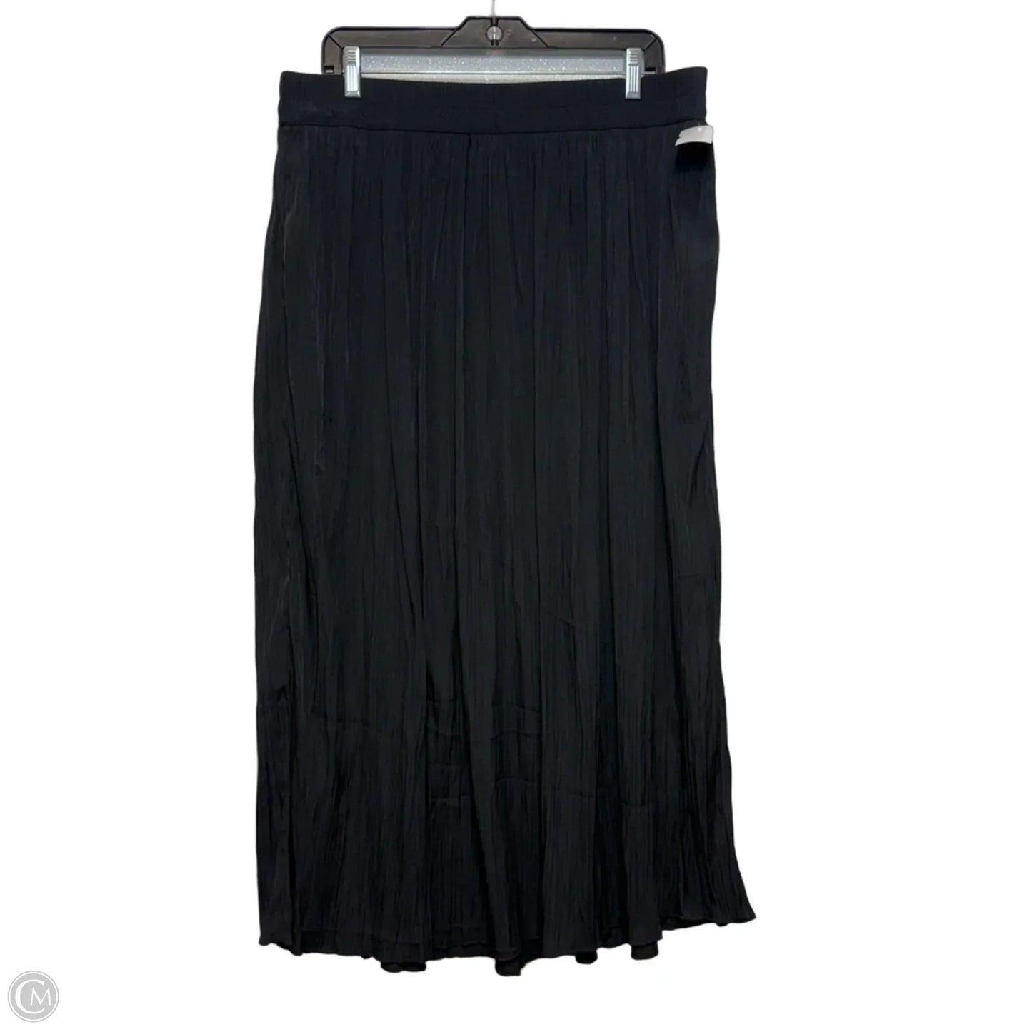 Skirt Midi By Chicos In Black, Size: Xl