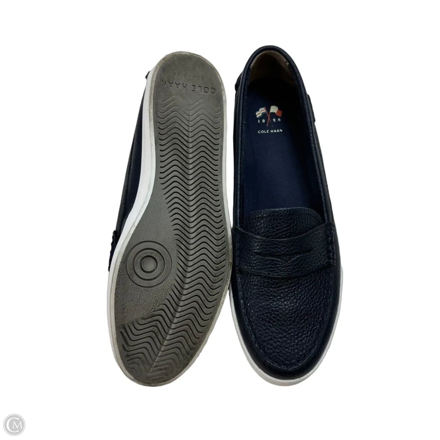 Shoes Flats By Cole-haan In Navy, Size: 9