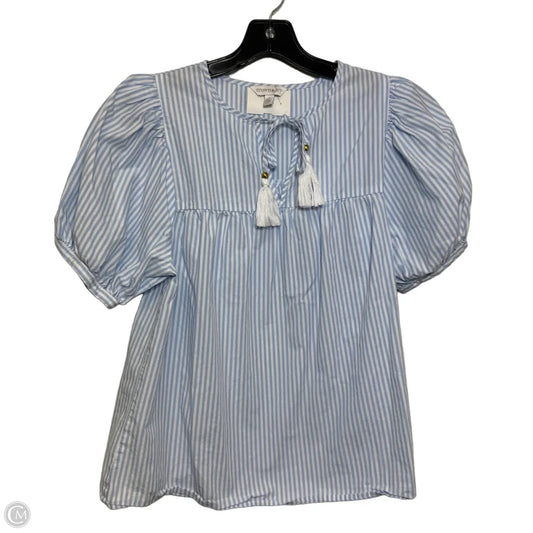 Top Short Sleeve By Crown And Ivy In Blue, Size: S