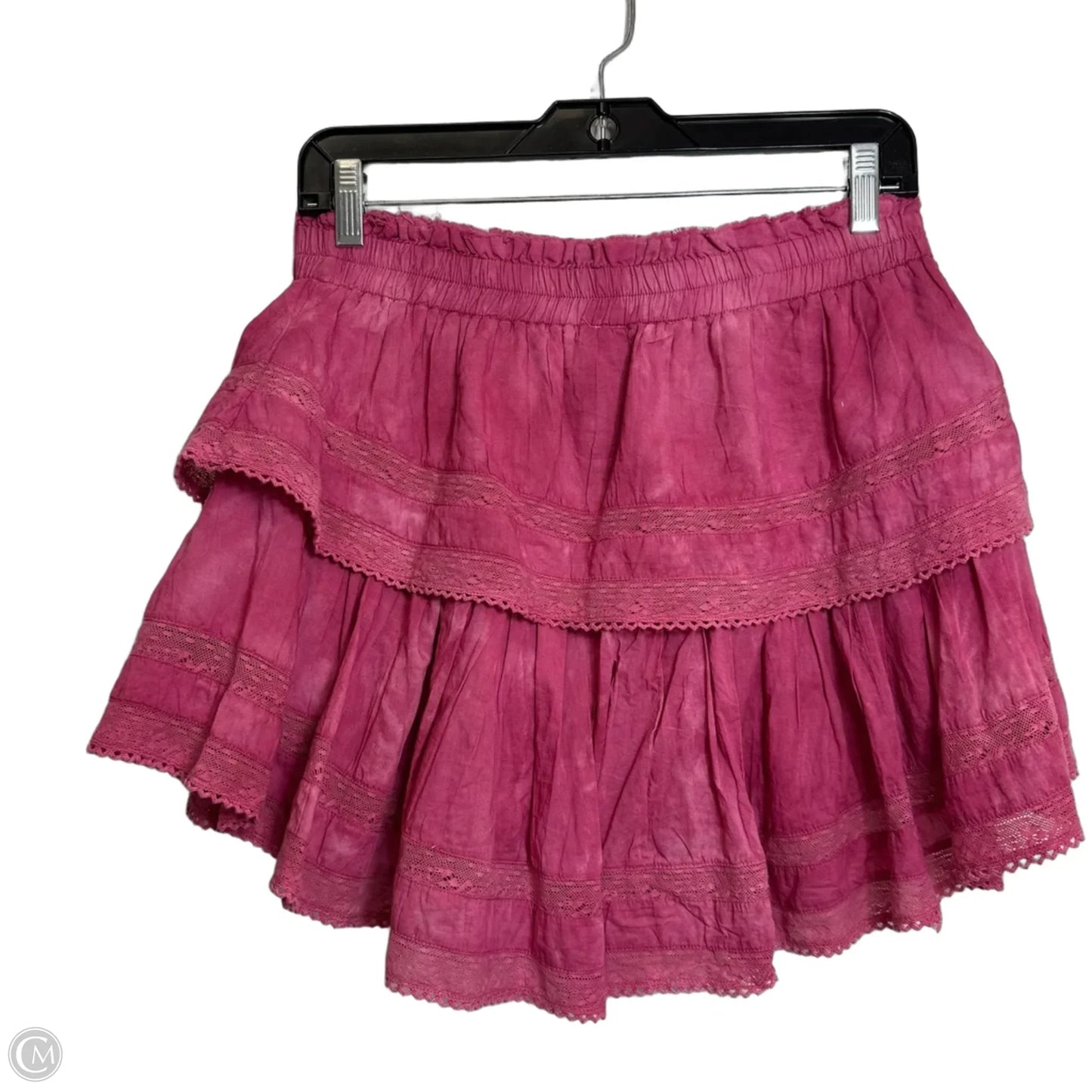 Skirt Mini & Short By Loveshackfancy In Pink, Size: L