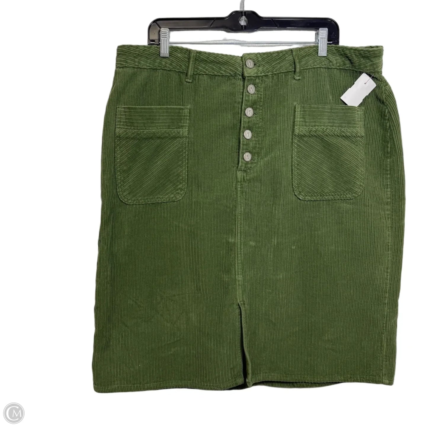 Skirt Mini & Short By Anthropologie In Green, Size: 16