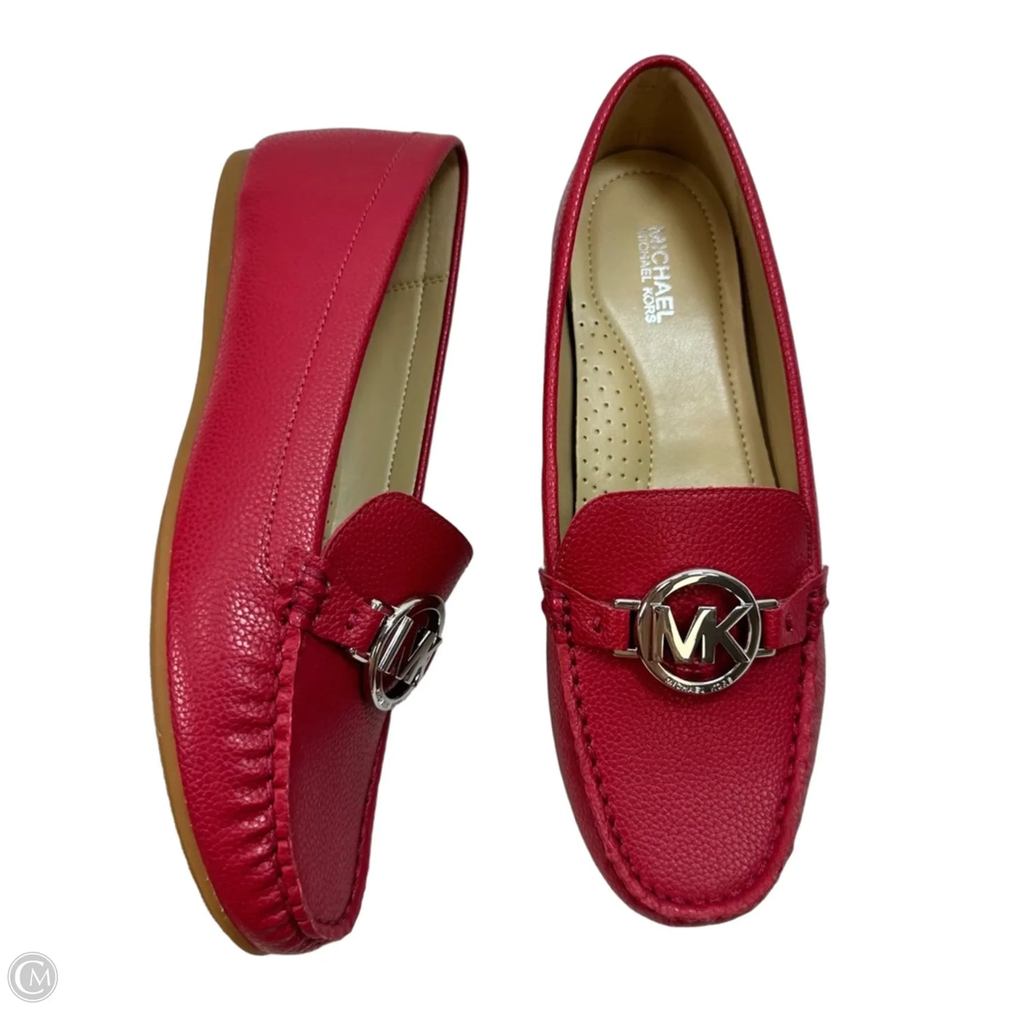 Shoes Designer By Michael Kors In Red, Size: 7