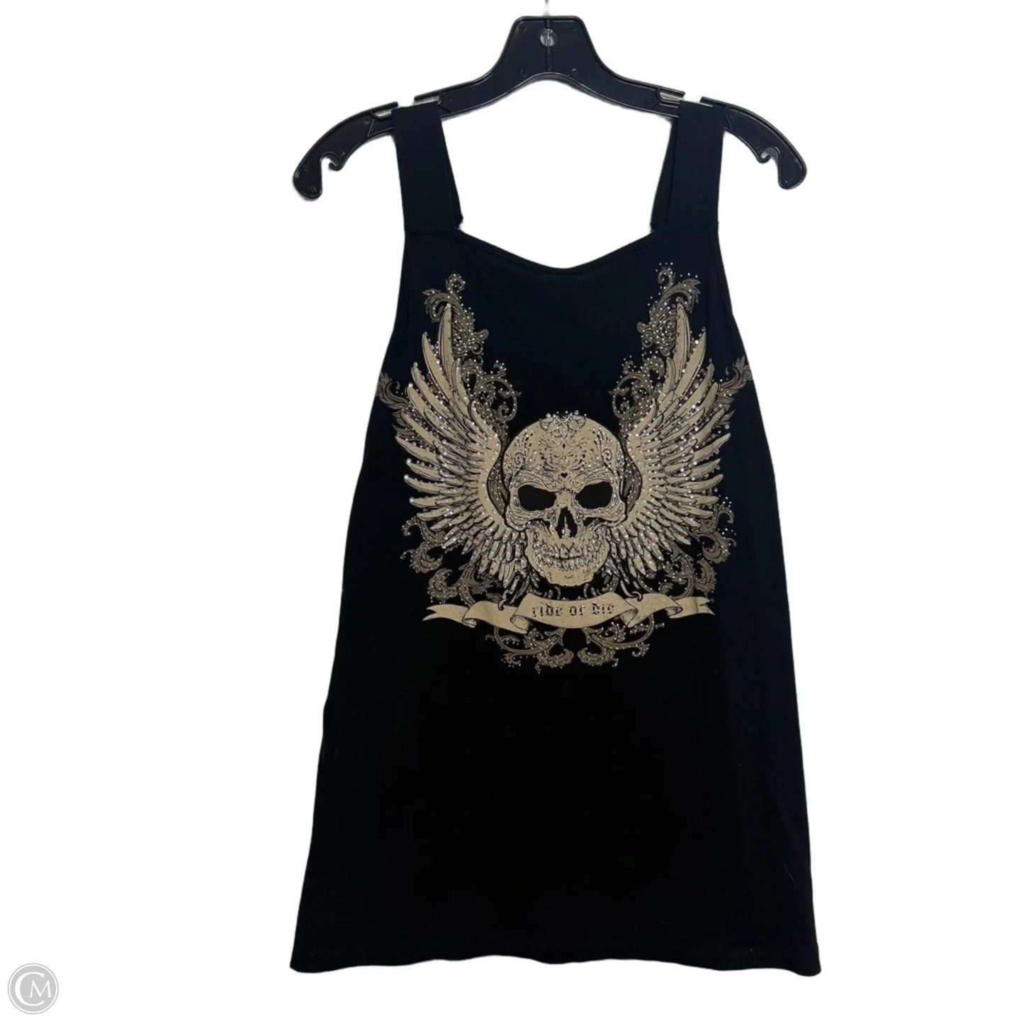 Tank Top By Clothes Mentor In Black, Size: Xl