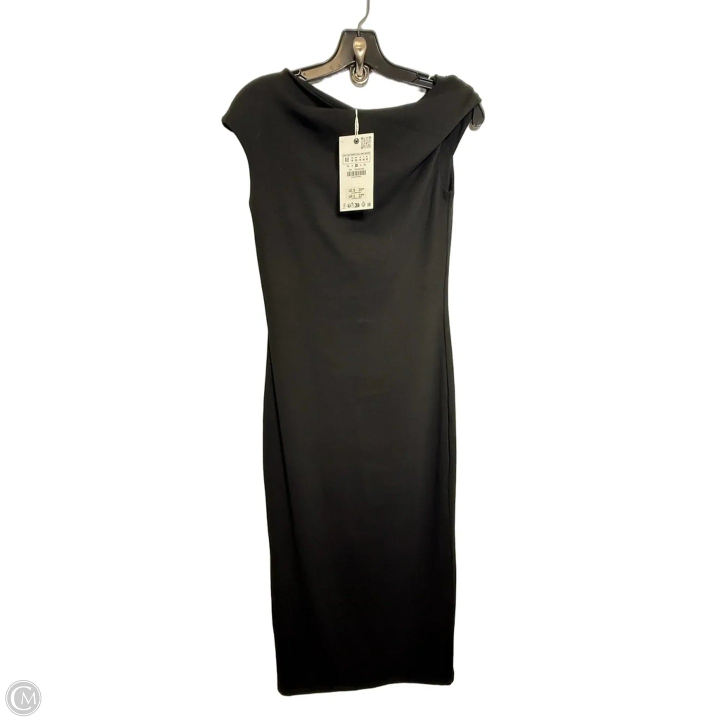 Dress Party Long By Zara In Black, Size: M
