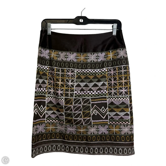Skirt Mini & Short By Etcetra In Multi-colored, Size: 4
