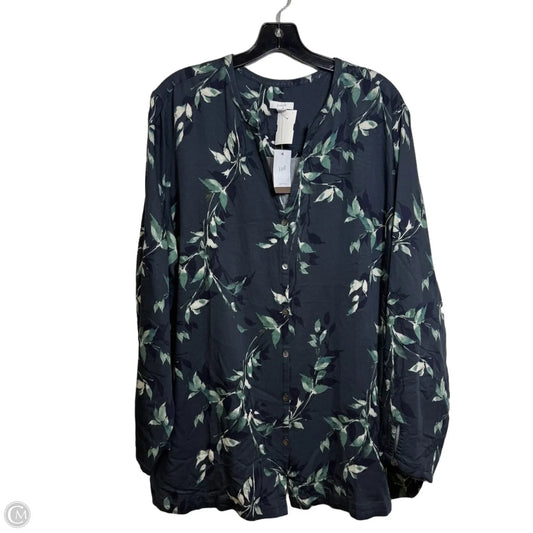 Top Long Sleeve By Pure Jill In Multi-colored, Size: 2x