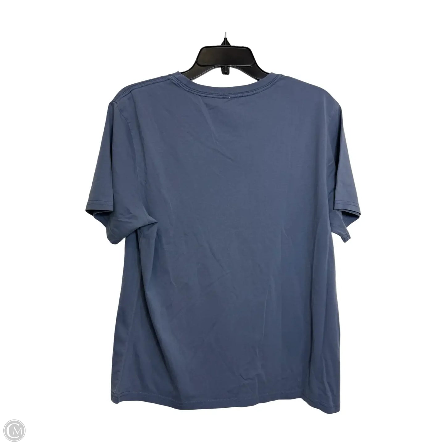 Top Short Sleeve Basic By Clothes Mentor In Blue, Size: Xl