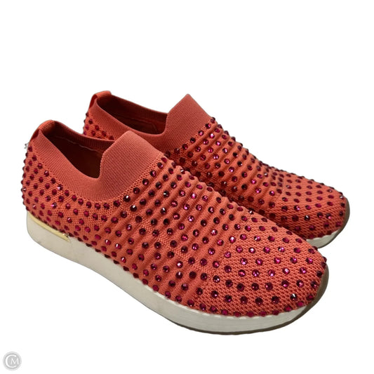 Shoes Sneakers By Clothes Mentor In Coral, Size: 6