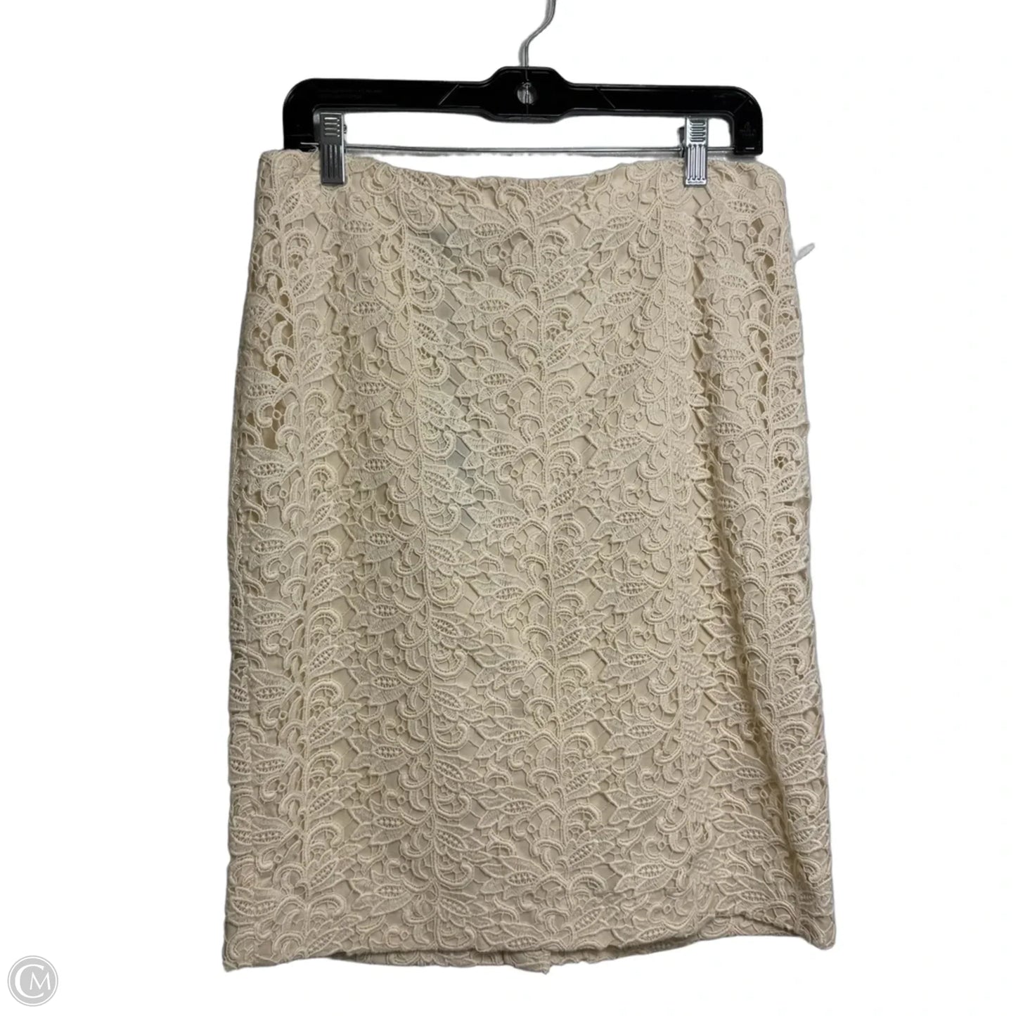 Skirt Midi By Talbots In Ivory, Size: 8