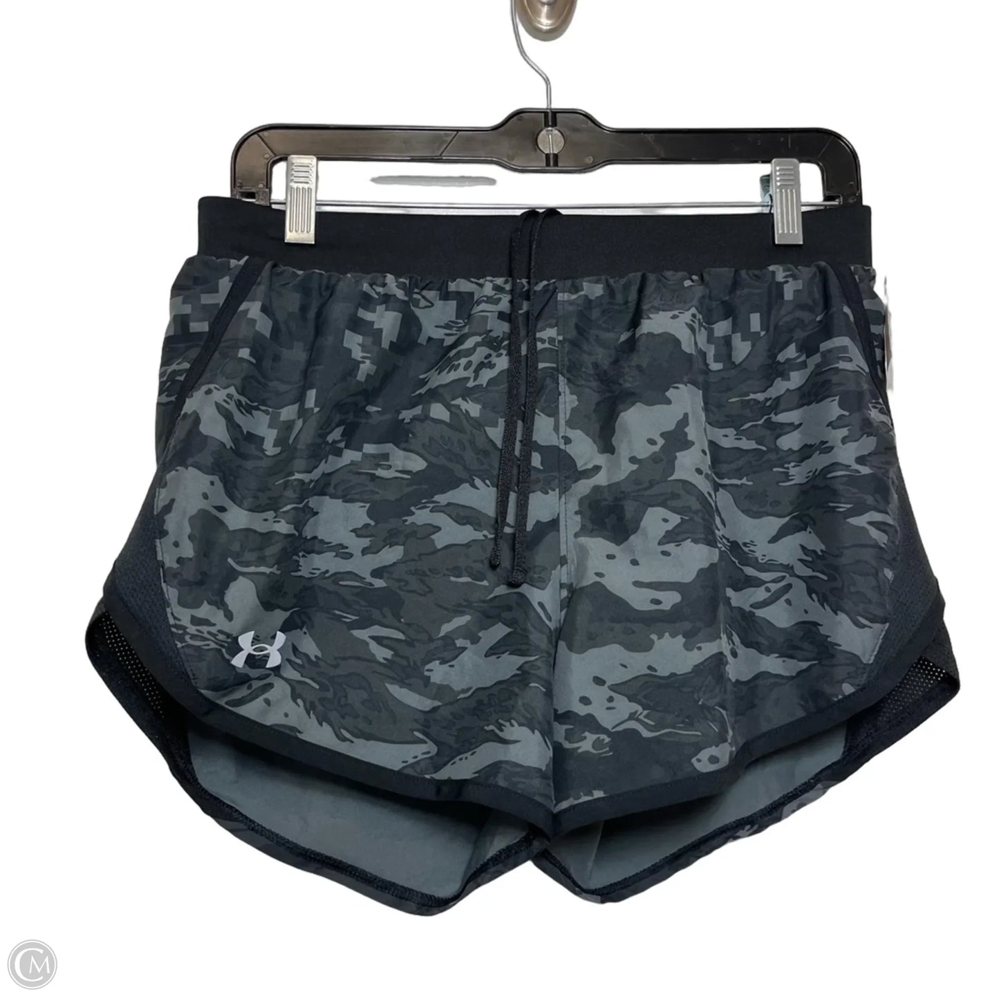 Athletic Shorts By Under Armour In Camouflage Print, Size: S