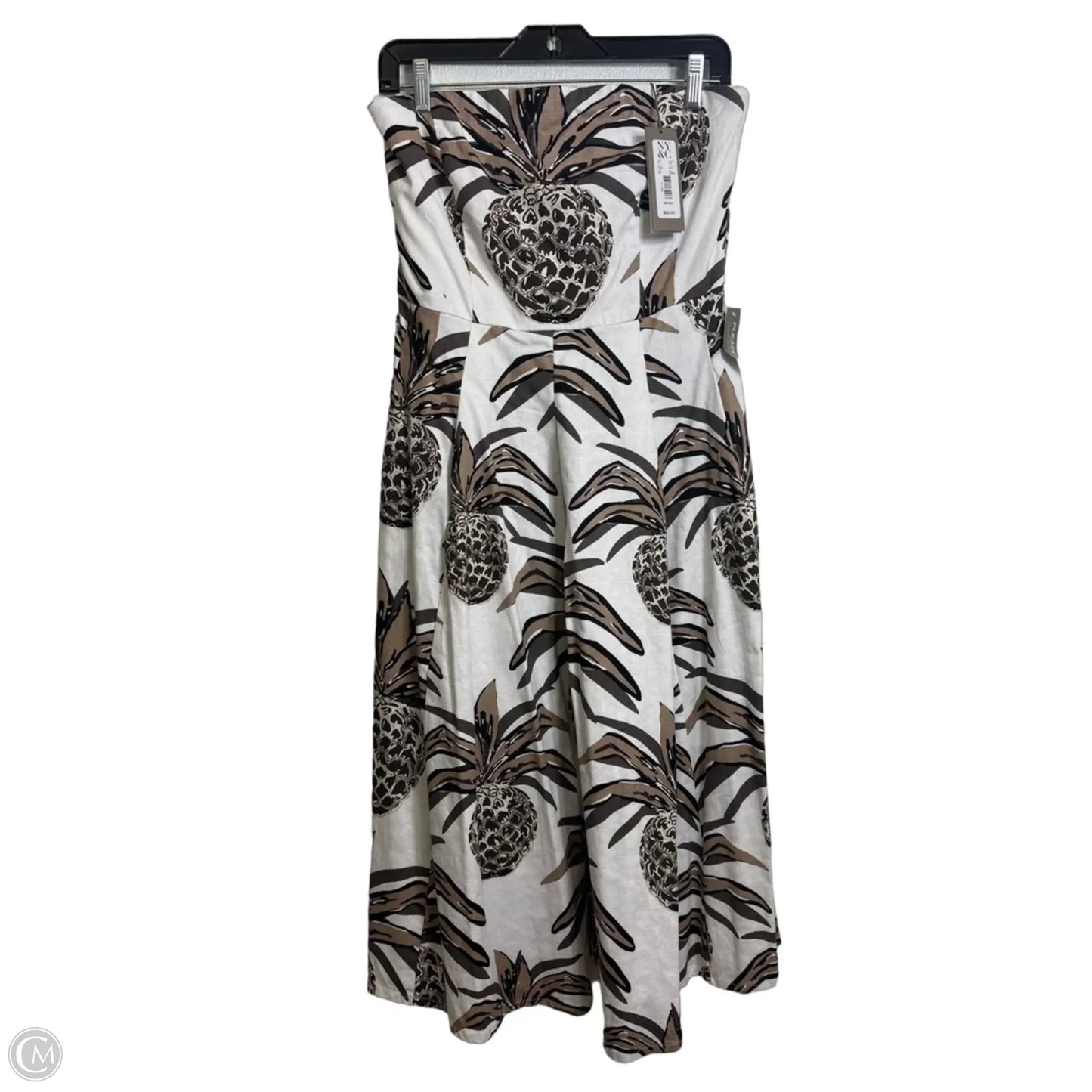 Dress Party Midi By Eva Mendes In Tan, Size: M