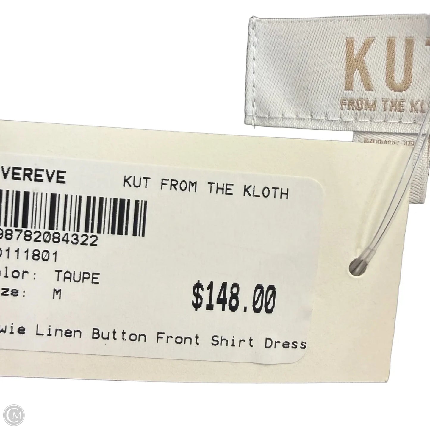 Dress Casual Midi By Kut In Beige, Size: M