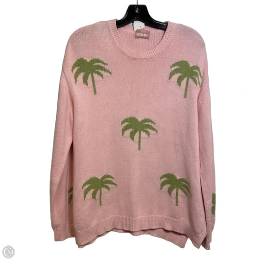 Sweater By Mumu In Pink, Size: Xs