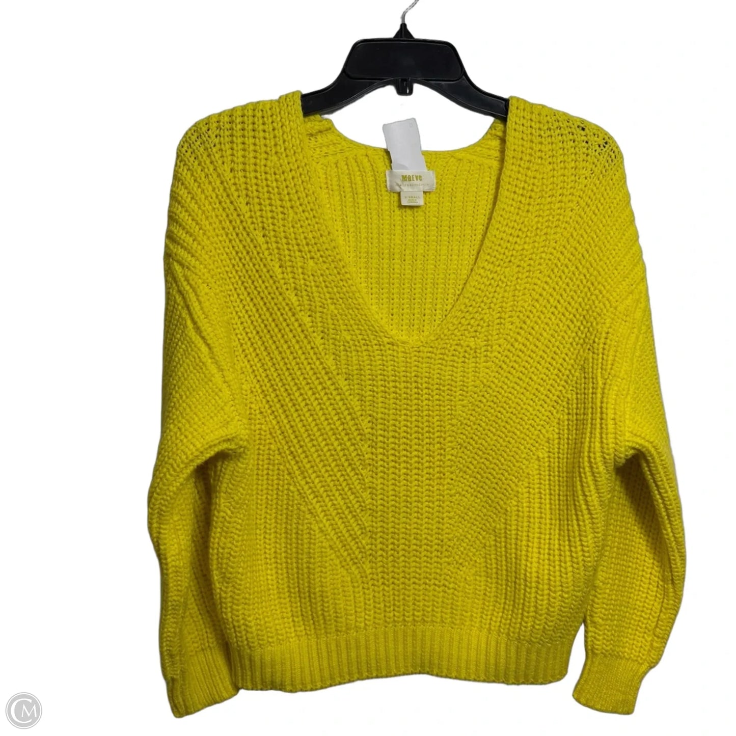Sweater By Maeve In Yellow, Size: Xs